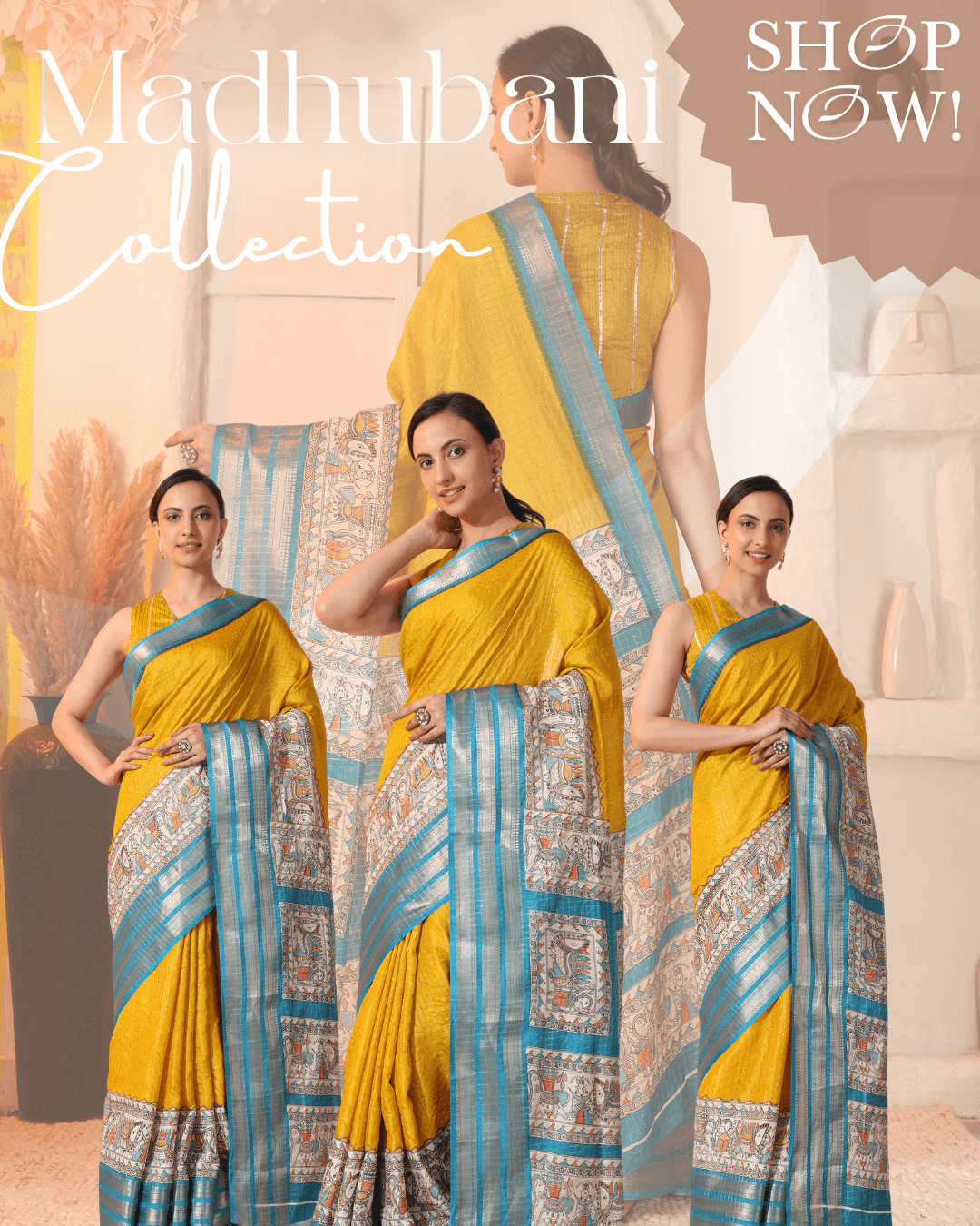 Madhubani Sarees