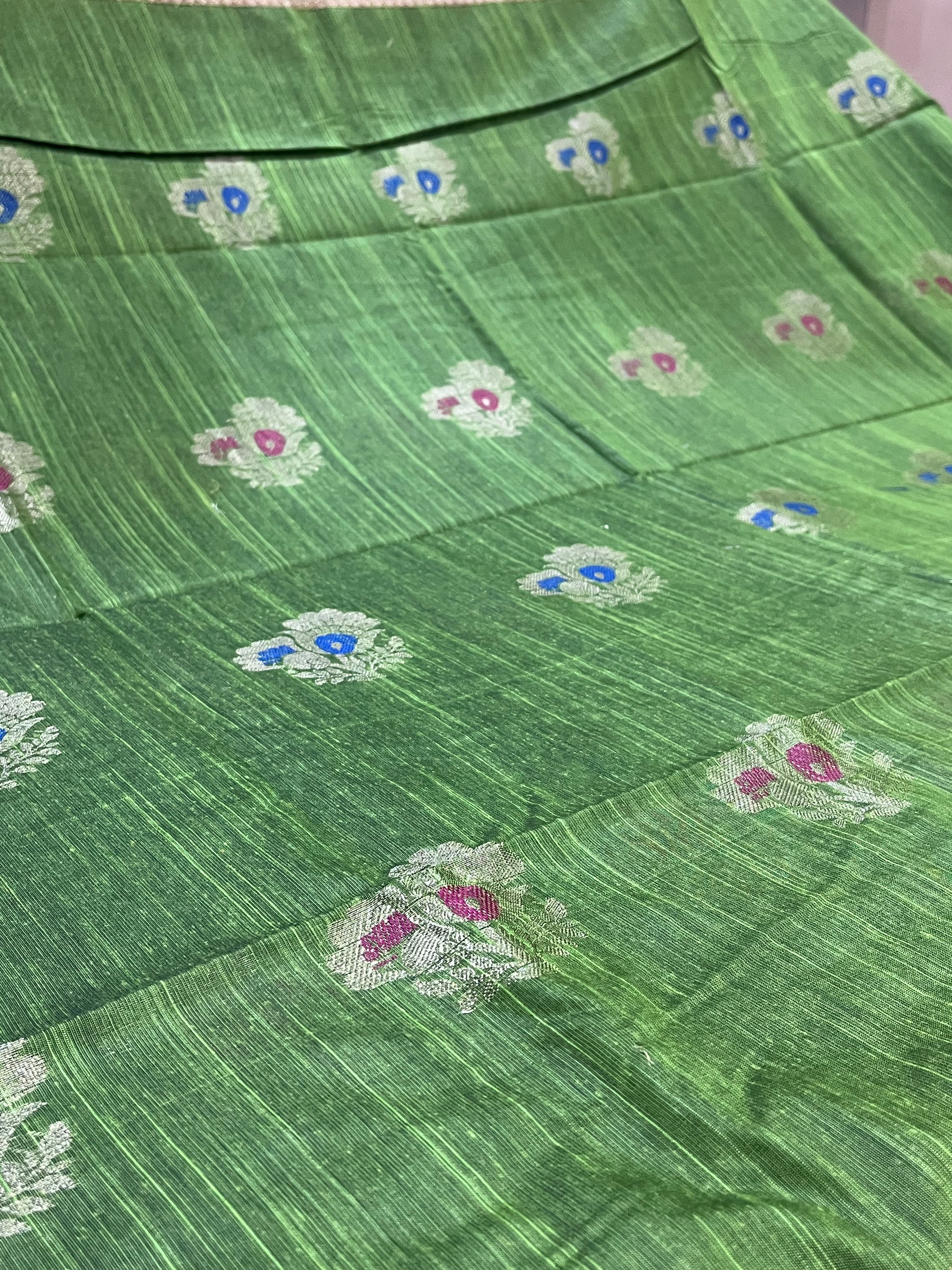 Mangalagiri Jari Border Saree 3