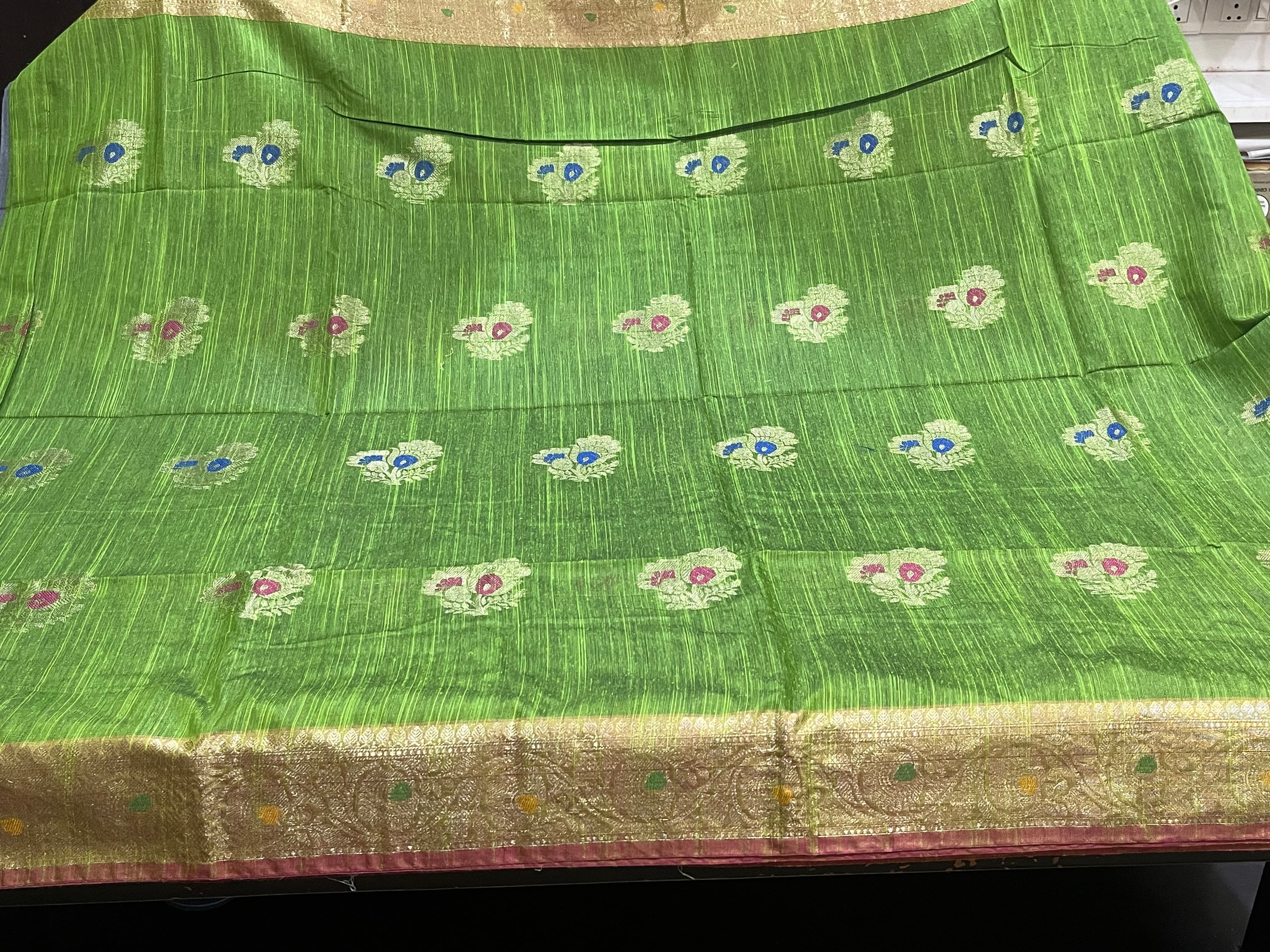 Mangalagiri Jari Border Saree 2